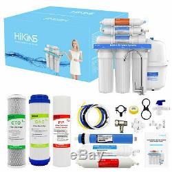 HiKiNS Reverse Osmosis Water Filtration System 150G 6-Stage Home Drinking RO Sys