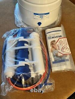 Home Master Undersink Reverse Osmosis Water Filtration System 5 Stage Filter