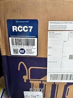 ISPRING REVERSE OSMOSIS DRINKING WATER SYSTEM RCC7-NEW Original BOX