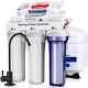 Ispring 6 Stage Reverse Osmosis Water Filtration System New Rcc7ak 75 Gpd