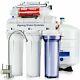 Ispring 7 Stage Under Sink Reverse Osmosis Ro Water Filter System Alkaline + Uv