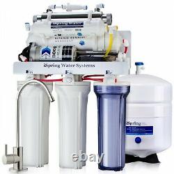 ISpring RCC1UP 6-Stage 100 GPD Under Sink RO Drinking Water Filtration System