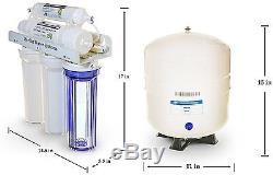ISpring #RCC1UP-AK 7-Stage 100 GPD Reverse Osmosis Water Filtration System