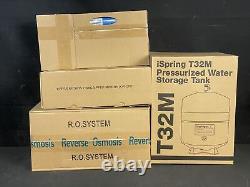 ISpring RCC1UP-AK Drinking Water System 387.5L White New Open Box