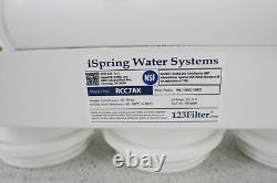 ISpring RCC7AK 6 Stage Under Sink Reverse Osmosis Drinking Water Filter System