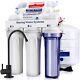 Ispring Rcc7ak-blk, 75 Gpd Alkaline 6-stage Reverse Osmosis System With Stylish