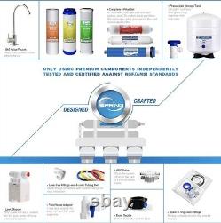 ISpring RCC7AK, NSF Certified 75 GPD, 6-Stage Reverse Osmosis System NEW OB