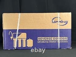 ISpring RCC7AK-UV 7-Stage Under-Sink Reverse Osmosis System New Factory Sealed