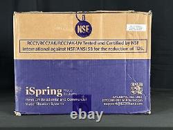 ISpring RCC7AK-UV 7-Stage Under-Sink Reverse Osmosis System New Factory Sealed