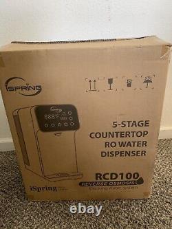 ISpring RCD100 5-Stage Countertop Reverse Osmosis System, 4 Temperature Options