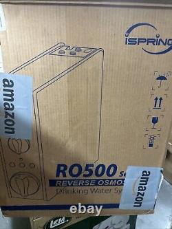 ISpring RO500AK-BN Reverse Osmosis Drinking Water System Open Box