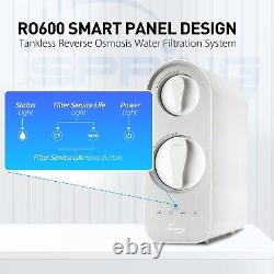 ISpring RO600BN Tankless RO Reverse Osmosis Water Filtration System, 600 GPD