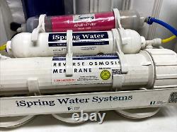 ISpring Under Sink 5-Stage Reverse Osmosis RO Water Filter System US Made Filter