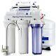 Ispring Under Sink 6-stage Reverse Osmosis System With Uv Filter 75gpd Ro Water