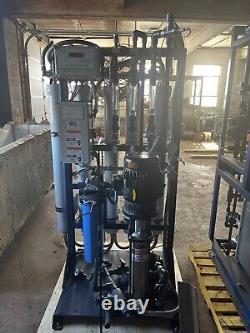 Industrial Reverse Osmosis System 20 GPM With UV Box