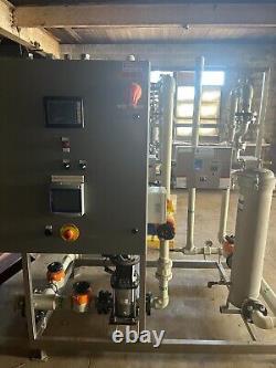 Industrial Reverse Osmosis System 20 GPM With UV Box