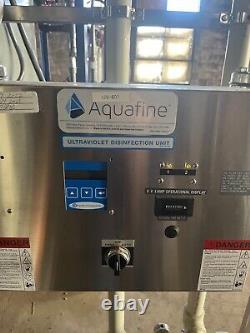 Industrial Reverse Osmosis System 20 GPM With UV Box