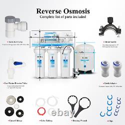 Ispring 6 Stage Reverse Osmosis RO Water Filter System with Alkaline PH Filter