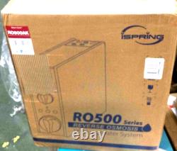 Ispring RO500AK-BN Tankless Reverse Osmosis Water Filtration System, 500 GPD