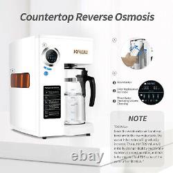 KFLOW Countertop Reverse Osmosis System 4-Stage Water Filter System KFL-TDS-180