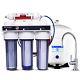 Liquagen Clear 5 Stage Under Sink Ro Home Drinking Water Filter System 50 Gpd