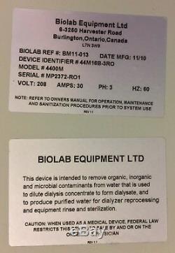 Mar Cor 4400M Hemodialysis RO Reverse Osmosis Dialysis Water Purification System