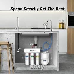 Maxblue 5-Stage Under Sink Reverse Osmosis Drinking Water Filter System, MB-H7