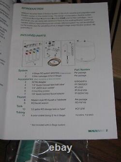Metpure 4 Stage Reverse Osmosis Water Filtration System New
