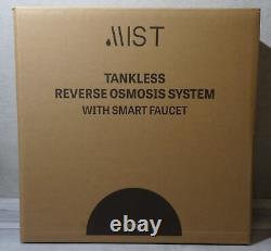 Mist Tankless Reverse Osmosis System with Smart Faucet MRO003 NEW, Open Box