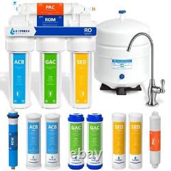 NEW Express Water RO5DX Reverse Osmosis Filtration NSF Certified 5-stg RO System