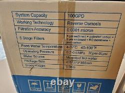 NEW FS-TFC 5-Stage REverse Osmosis Drinking Water Filtration System 100GPD