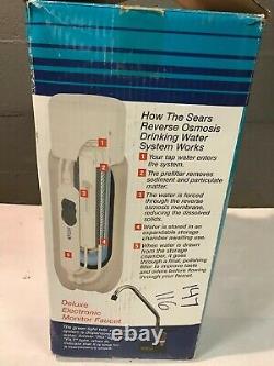NEW NOS Sears Kenmore Reverse Osmosis Drinking Water System & Filters 34705