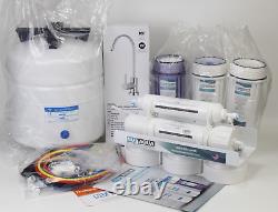 NU AQUA Platinum Series 5-Stage Filter System 100GPD Under Sink Reverse Osmosis