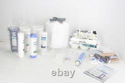 NU Aqua 6 Stage Alkaline Under Sink Reverse Osmosis Water Filter System Assembly