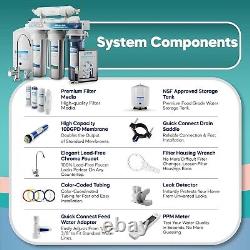 NU Aqua Platinum Series Reverse Osmosis Water System WU-100GPD-NP NEW OPEN