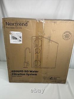 NexTrend Tankless Reverse Osmosis System 600 GPD RO Water Filter Under Sink