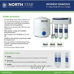 North Star Reverse Osmosis System OEM Replacement Filters 727506 & 7287514