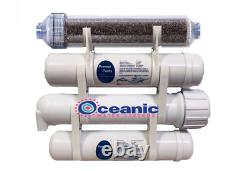 Oceanic Portable XL DI Aquarium Reef Reverse Osmosis Water Filter System 150 GPD