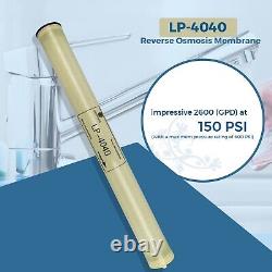 Ozmosis LP-4040 Reverse Osmosis RO Membrane Element 4x40 Low Pressure, 2600 GPD