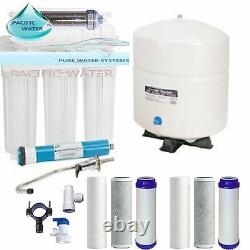 PACIFIC Dual Outlet Reverse Osmosis Water System 100 GPD RO/DI EXTRA FILTER SET