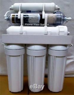 PREMIER 6 STAGE ALKALINE pH plus/ ORP negative Reverse Osmosis Water system 75