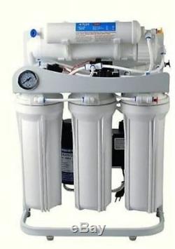PREMIER REVERSE OSMOSIS WATER SYSTEM 75 GPD WITH BOOSTER PUMP 6 Stage