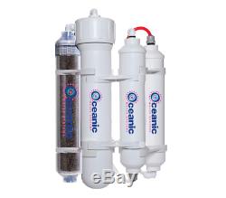 Portable RO/DI Aquarium Reverse Osmosis Water Filter System 150 GPD 12 Filters