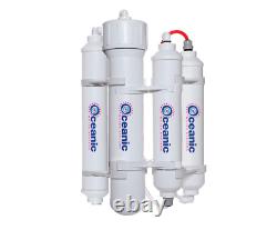 Portable Reverse Osmosis Water Filter System 4 Stage RO 150 GPD Space Saving