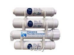 Premier XL Portable Reverse Osmosis Water Filter System 4 Stage 100 GPD Mega USA