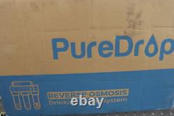 PureDrop Water Filtration Reverse Osmosis System 5-Stage Automatic Shutoff