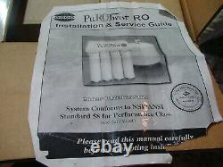 PuroTwist RO Water Filtration System Reverse Osmosis