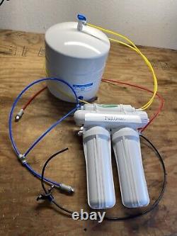 Puromax Reverse Osmosis 4 Stage Under Sink Unit With Storage Tank Used Good