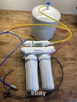 Puromax Reverse Osmosis 4 Stage Under Sink Unit With Storage Tank Used Good