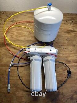 Puromax Reverse Osmosis 4 Stage Under Sink Unit With Storage Tank Used Good